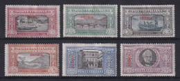Delcampe - Italienisch-Eritrea 1924 Alessandro Manzoni Mi.-Nr. 74-79 Satz 6 Werte Kpl. * - Eritrea