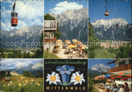 Delcampe - Mittenwald Bayern Kranzberg Gipfelbahn Karwendel Berggasthof Kranzberg St Anton - Mittenwald