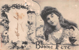 Delcampe - Mode Femme Coiffure 1904 édition Carte Photo (Scan R/V) N° 11 \MP7173 - Moda