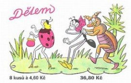 Delcampe - Booklet 219 Czech Republic For Children Cartoon Ferday The Ant 1999 Ladybird - Nuovi