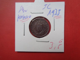 Delcampe - SAN MARINO 5 Centesimi 1935 (A.14) - Saint-Marin