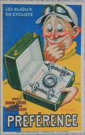 Delcampe - Cyclisme  CPA Publicité Roue Libre Et Moyeu Préférence , Illustration Martin Dupin, Vélo - Publicidad