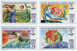 Delcampe - 72521 MNH CHIPRE 2000 27 JUEGOS OLIMPICOS VERANO SYDNEY 2000 - Tir (Armes)