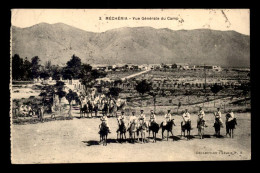 Delcampe - ALGERIE - SAHARA - MECHERIA - VUE GENERALE DU CAMP - CAVALIERS - EDITEUR GEISER - Sonstige & Ohne Zuordnung