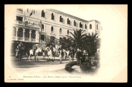 Delcampe - ALGERIE - HAMMAM-R'HIRA - LES BAINS - DEPART POUR L'EXCURSION - EDITEUR GEISER - Sonstige & Ohne Zuordnung