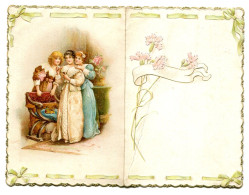 Delcampe - Menu Chromo 1902 Café Du Commerce P JACQUOT  à  COULOMMIERS - Autres & Non Classés