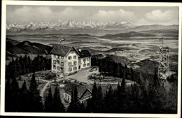 Delcampe - CPA Badenweiler Im Schwarzwald, Hotel Hochblauen, Fahne - Sonstige & Ohne Zuordnung