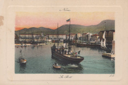Delcampe - Ship Nice Le Port Steamer Unposted #SEP991 - Dampfer