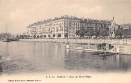 Delcampe - Suisse - GENÈVE - Quai Du Mont-Blanc - Ed. Jullien J.J. 241 - Genève