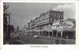 Delcampe - India - KOLKATA Calcutta - Grand Hotel - REAL PHOTO - Publ. Bombay Photo Stores - Indien