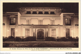 Delcampe - ALVP3-0244-54 - S.A. Des Mines De Fer De SAINT-PIERREMONT A MANCIEULLES - Salle De Reunions Le Soir - Briey