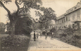 Delcampe - 92 VANVES LYCEE MICHELET LA TERRASSE ANIMEE - Vanves
