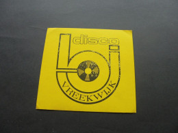 Delcampe - Sticker Disco Vreekwijk - Autocollants