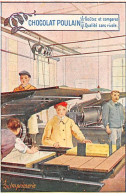 Delcampe - Chromos - COR14159 - Chocolat Poulain - Hommes - Imprimerie - 10x6 Cm Environ - En L'état - Poulain