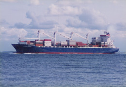 Delcampe - Cargo Ship ALAMEDA EXPRESS Postcard Size Real Photo #SEX124 - Handel