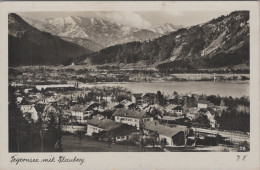 Delcampe - Deutschland Tegernsee Mit Blauberg 1938 #SFA380 - Tegernsee