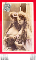 Delcampe - Artiste-498Ph125  Melle ROBINNE De Profil Devant Un Miroir, Cpa Reutlinger - Künstler