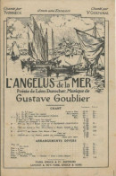 Delcampe - Partition De Léon DUROCHER  Gustave GOUBLIER YVONNECK - L'Angelus De La Mer - Partituras