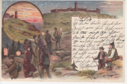 Delcampe - Brocken Nachtwanderung Und Sonnenaufgang Gl1899 #91.192 - Sonstige & Ohne Zuordnung