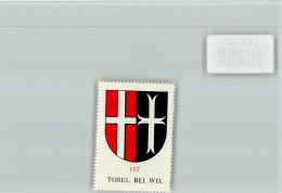 Delcampe - 9555 Tobel - Vignette Wappen Kaffee Hag Ca 1920-1940 - 11100411 - Sonstige & Ohne Zuordnung