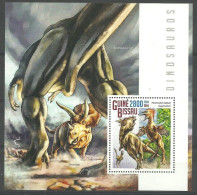 Delcampe - Guinea-Bissau 2014 Mi Block 1310 MNH (ZS5 GUBbl1310(ols)) - Préhistoriques