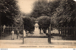 Delcampe - CORMEILLES-en-PARISIS Entrée Du Square Daguerre - Cormeilles En Parisis