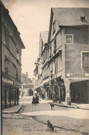 Delcampe - N°24071 -cpa Dinan -vieilles Maisons Rue De L'Apport- - Dinan