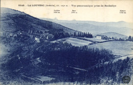 Delcampe - CPA La Louvesc Ardeche Vue Panoramique Prise De Rochelipe - La Louvesc