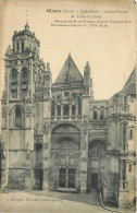 Delcampe - CPA Gisors Eure Cathedrale Grand Portail Et Tour Du Nord - Gisors