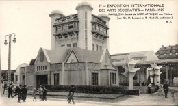 Delcampe - CPA Exposition Internationale Des Arts Decoratifs - Paris - 1925 Pavillon Societe De I Art Applique Aux Metiers - Expositions