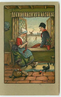 Delcampe - N°10355 - Carte Illustrateur - Ethel Parkinson - Hollandais - Chat - Parkinson, Ethel
