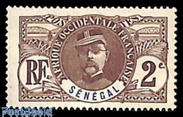 Delcampe - Senegal 1906 Definitive 2c With Blue Country Name, Mint NH - Sénégal (1960-...)