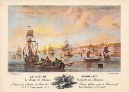 Delcampe - 33-BORDEAUX-LE PORT DE LA LUNE-N°7033-B/0021 - Bordeaux