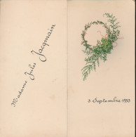 Delcampe - Menu  1933    19 X 9 Cm - Menus