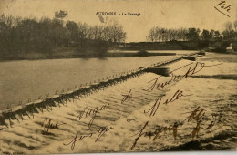 Delcampe - Auxonne - Le Barrage - Vue Du Barrage - CPA 1913 MA - Auxonne