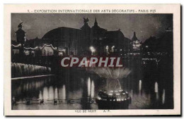 Delcampe - CPA Paris Exposition Des Arts Decoratifs Paris 1925 Vue De Nuit - Expositions