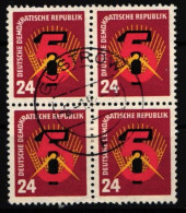 Delcampe - DDR 293 Gestempelt 4er Block #JE011 - Sonstige & Ohne Zuordnung