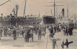 Delcampe - Australia - FREMANTLE (WA) The Wharf - Publ. Messageries Maritimes - Fremantle