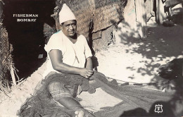 Delcampe - India - MUMBAI Bombay - Fosherman - REAL PHOTO - India