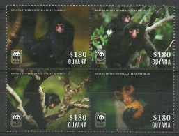 Delcampe - Guyana 2014 Mi 8812-8815 MNH (ZS3 GYNvie8812-8815) - Apen