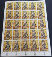 Delcampe - Paraguay 1972 Mi Sheet 2390 MNH (XLZS3 PRGark2390) - Apen