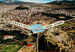 Delcampe - Athen Athenes Greece Fliegeraufnahmen - Grèce