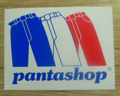 Delcampe - AUTOCOLLANT PANTASHOP - BLEU BLANC ROUGE - Pegatinas