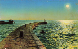 Delcampe - 34-PALAVAS-EFFET DE LUNE SUR LA MER ET LES JETÉES-N°T5289-A/0197 - Palavas Les Flots